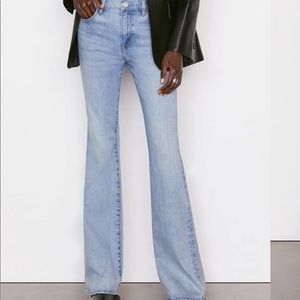 Frame Le High Flare in Sunnyspot sz 29